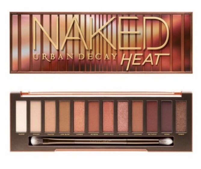 Social Paleta Urban Decay Naked Heat Palette