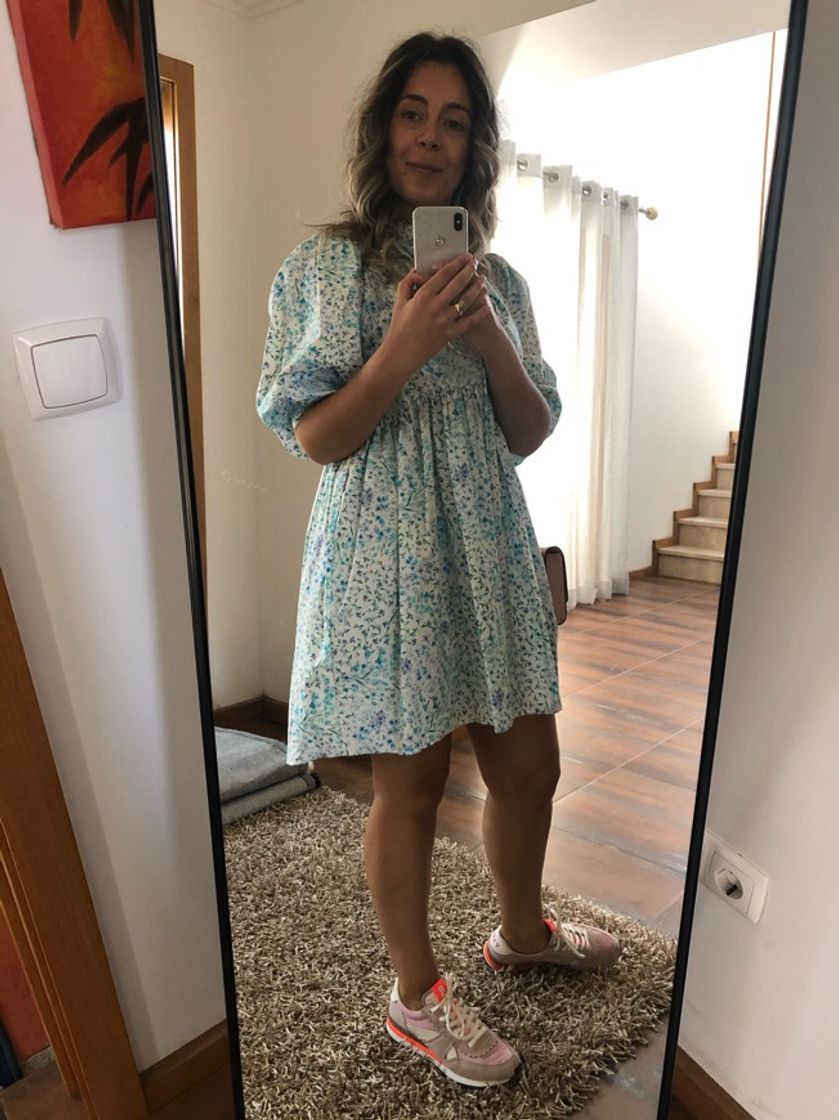 Social Vestido popelina ZARA