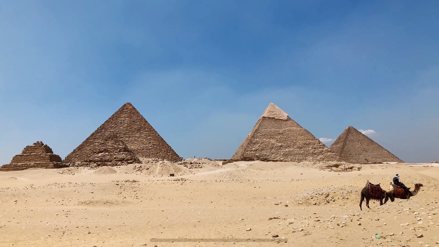 Lugar Pirámides de Giza