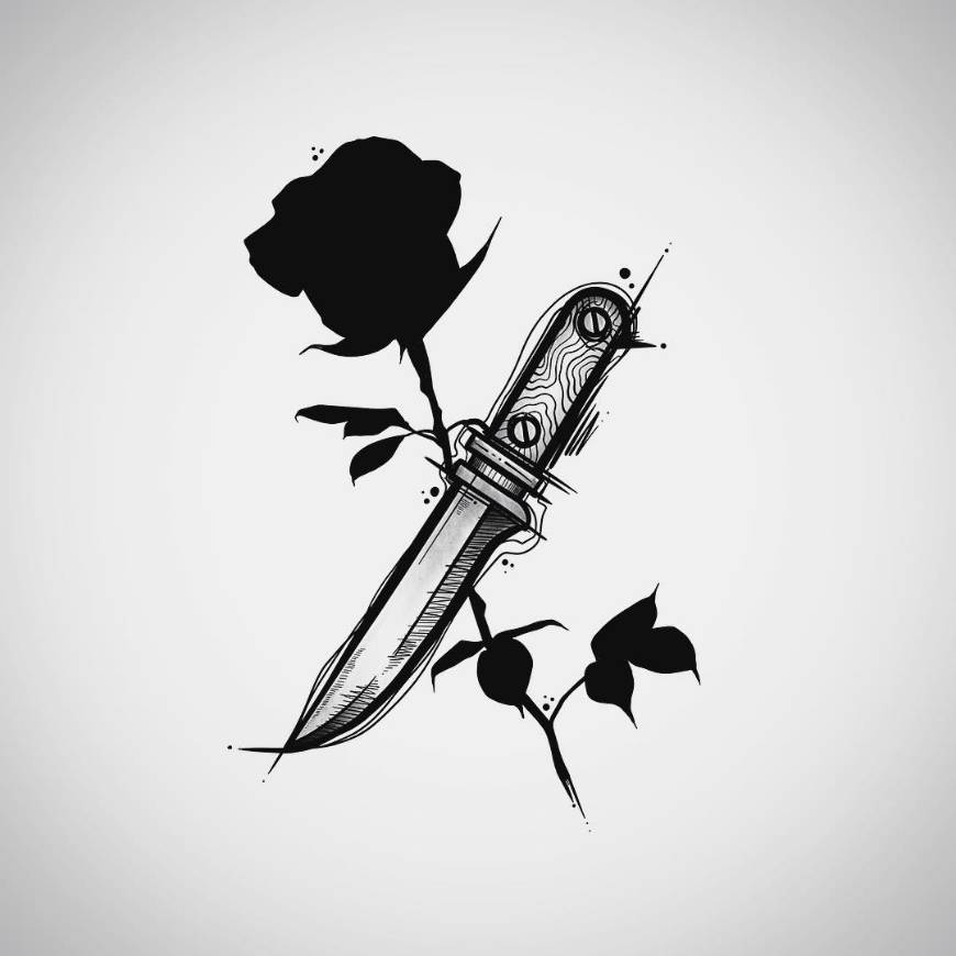 Social Rosa e faca 