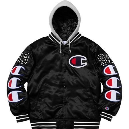 Social Supreme X Champion casaco 