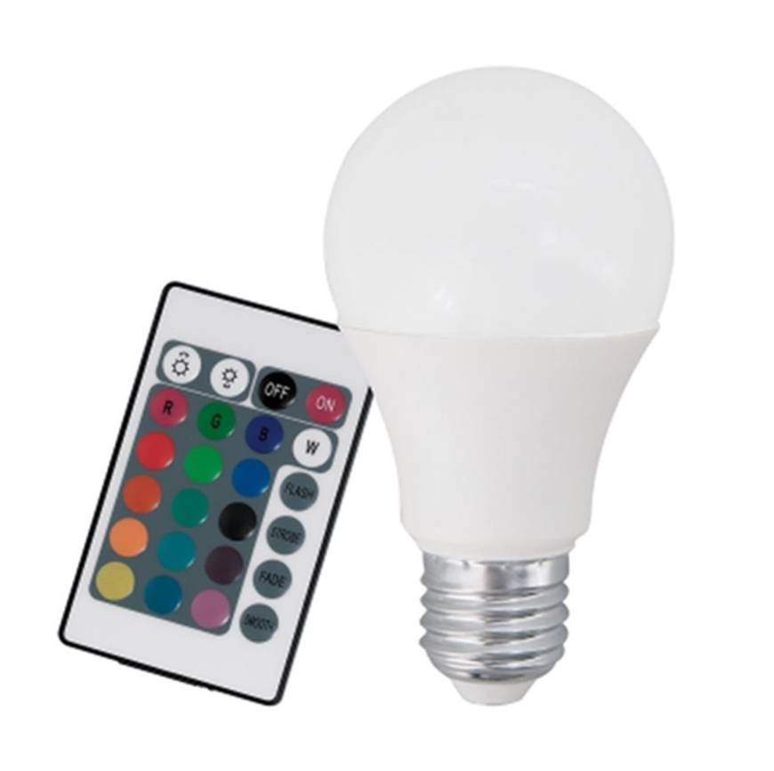 Moda AKI Lâmpada Led RGB E27