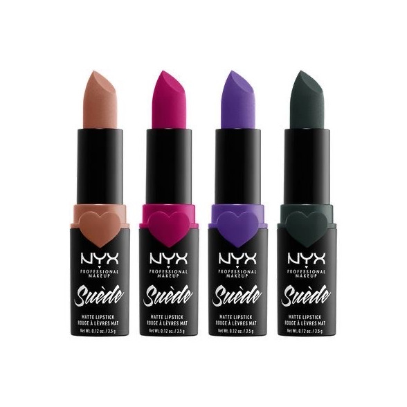 Producto SUEDE MATTE LIPSTICK NYX Cosmetics 