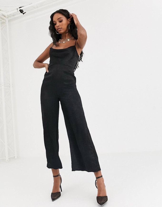 Producto ASOS DESIGN satin cowl neck jumpsuit