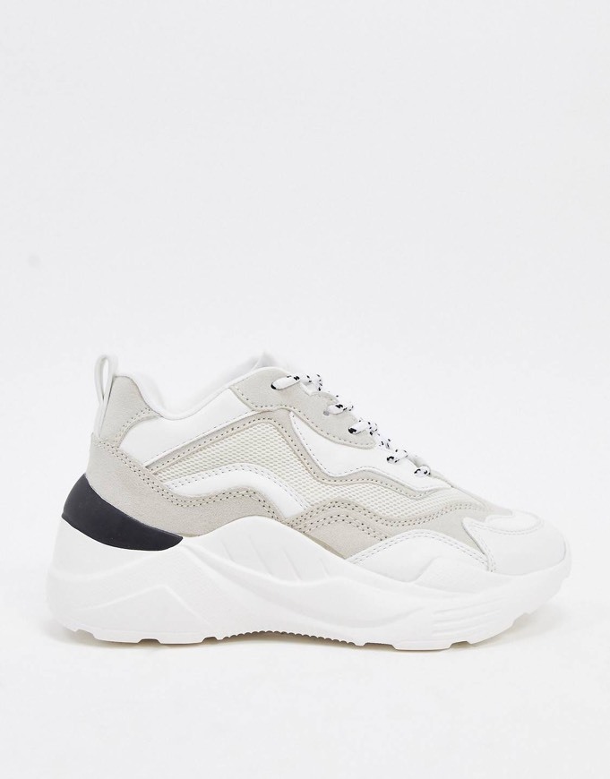 Producto Topshop chunky trainer in off white