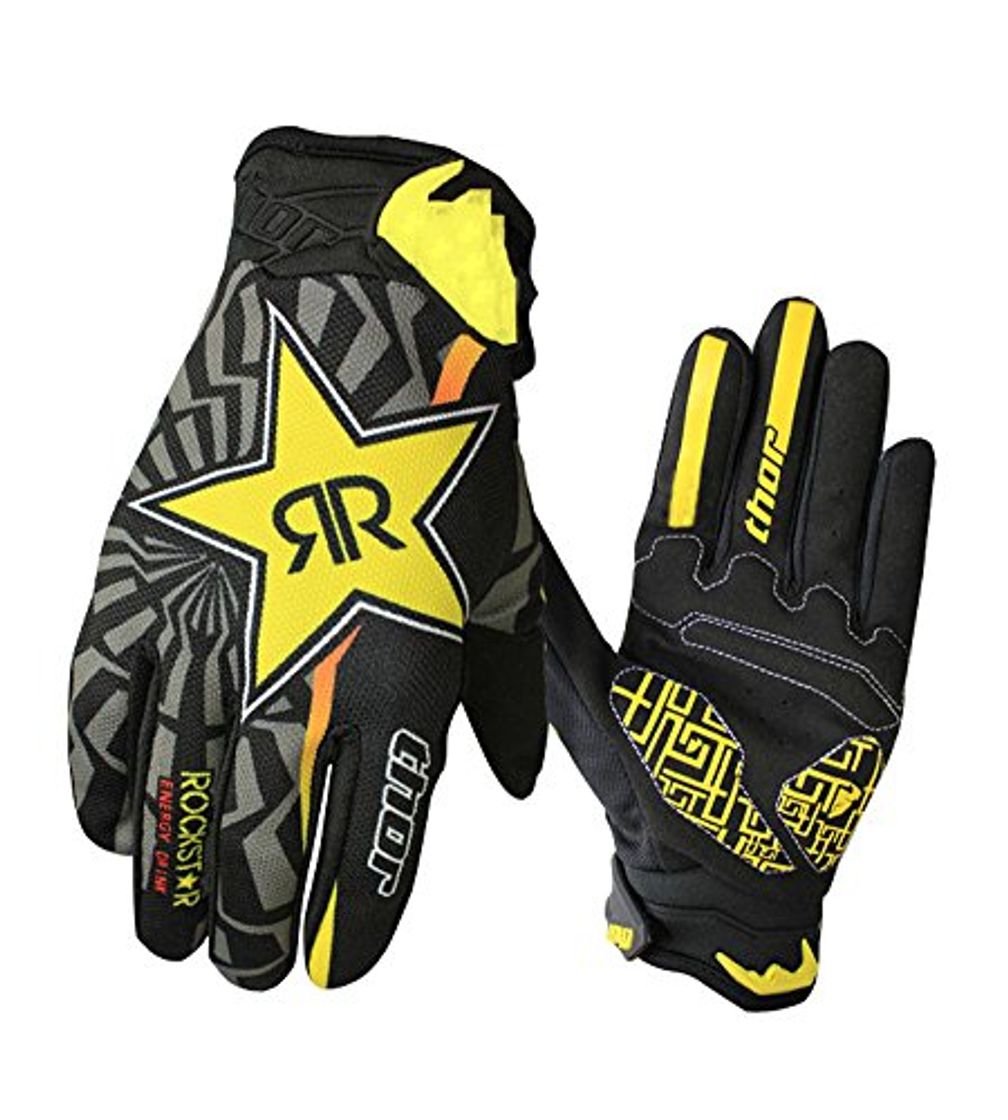 ShallGood Hombre Mujer Guantes De Motos Pantalla Táctil Full Touch Para Carreras