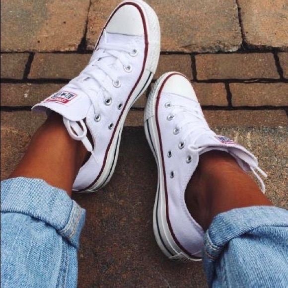 White classic converse
