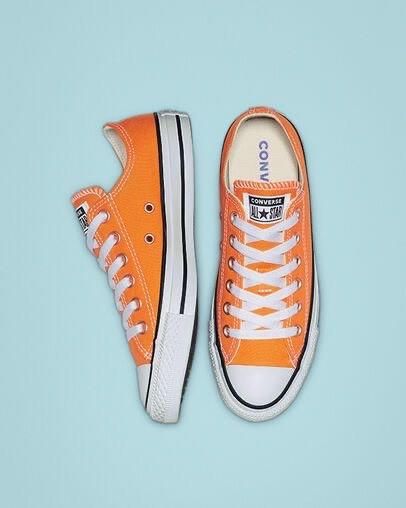 Orange classic converse 