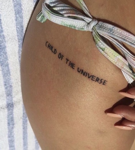 Child of the Universe tattoo