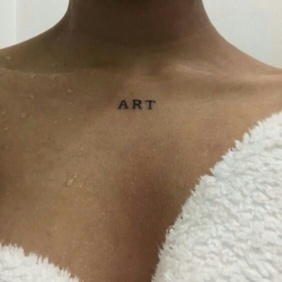 Moda “Art” tattoo