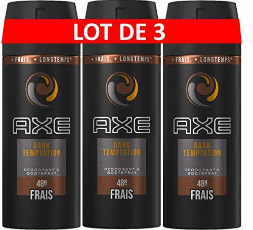 Lugar Axe Dark Temptation Desodorante - Paquete de 3 x 150 ml -