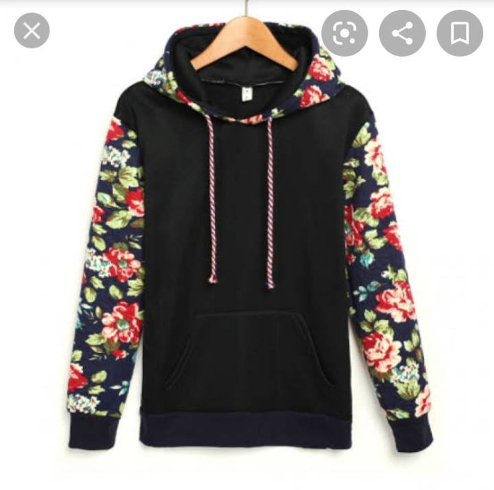 Moda Moletom feminino floral