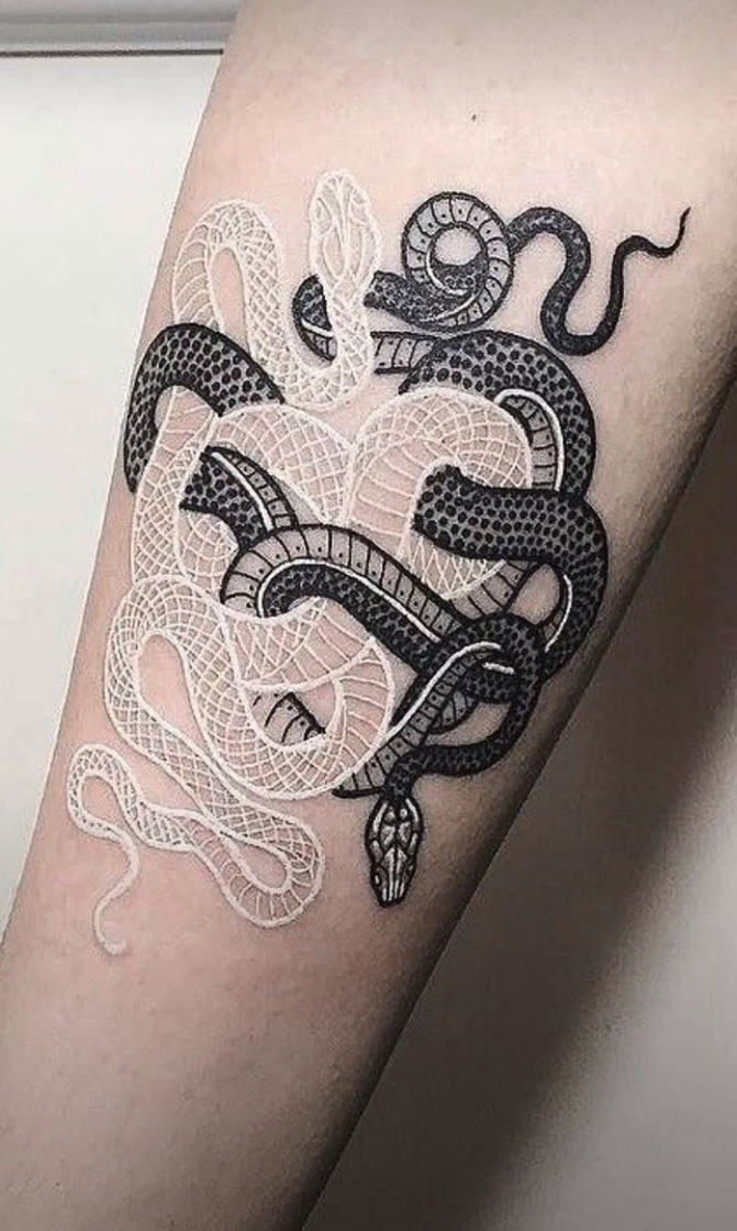 Moda ""Tatoo cobras""