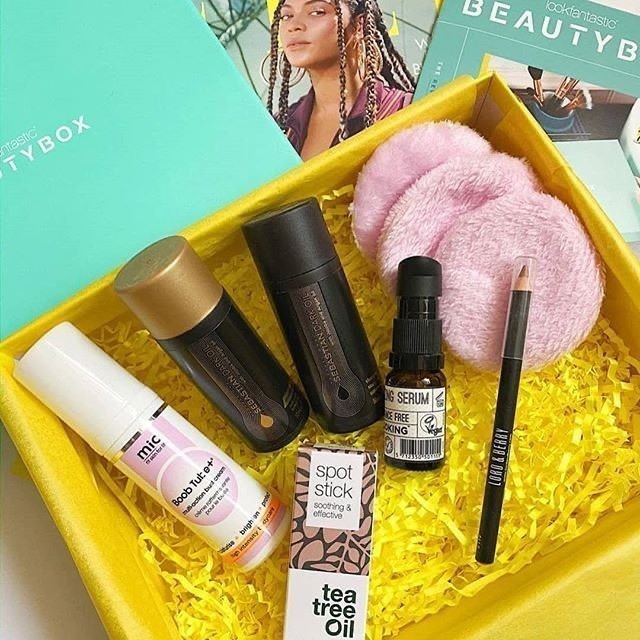 Productos Beauty Box da Lookfantastic 