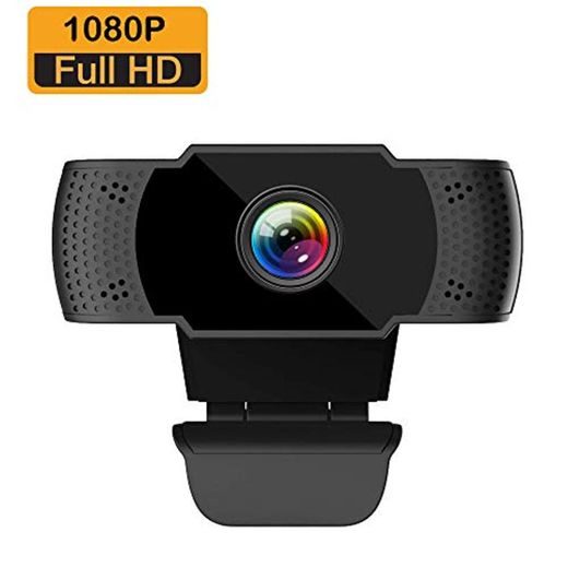 ieGeek Webcam Full HD 1080P con Micrófono