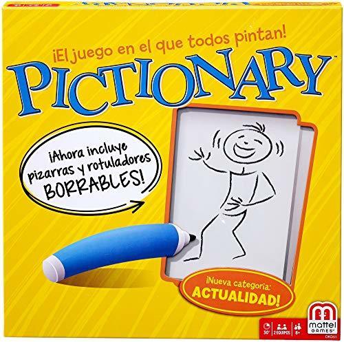 Social Mattel Games - Pictionary, Juegos de Mesa 