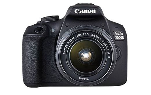 Canon EOS 2000d 18 - 55 IS See cámara