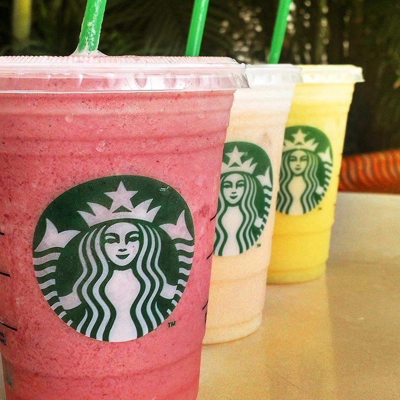 Moda Frappuccino de fruta