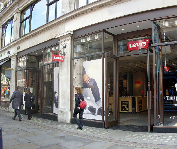 Lugar Levi's® Store London Regent Street