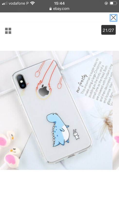 Moda capa para iphone