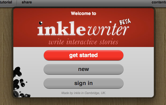 Fashion inklewriter