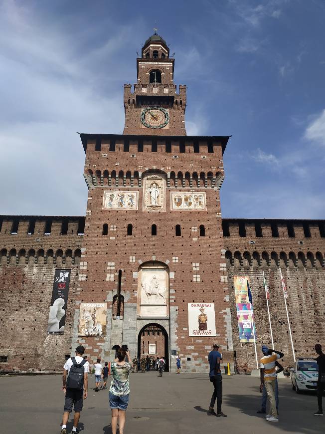 Lugar Castillo Sforzesco