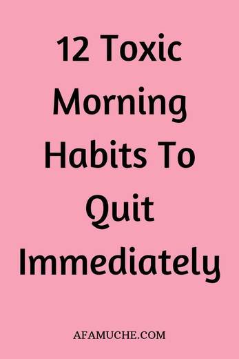 12 hábitos matinais que são prejudiciais! Stop doing them! 