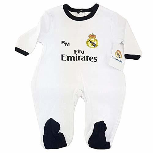 Moda RealMadrid Pelele - Primera Equipación - Producto Licenciado