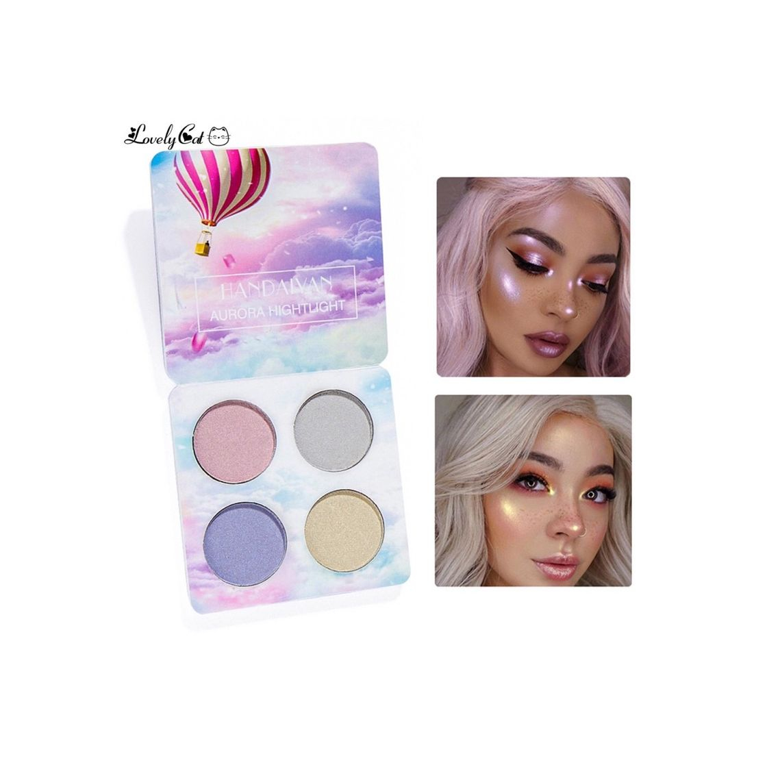 Producto Paleta iluminador 4 cores