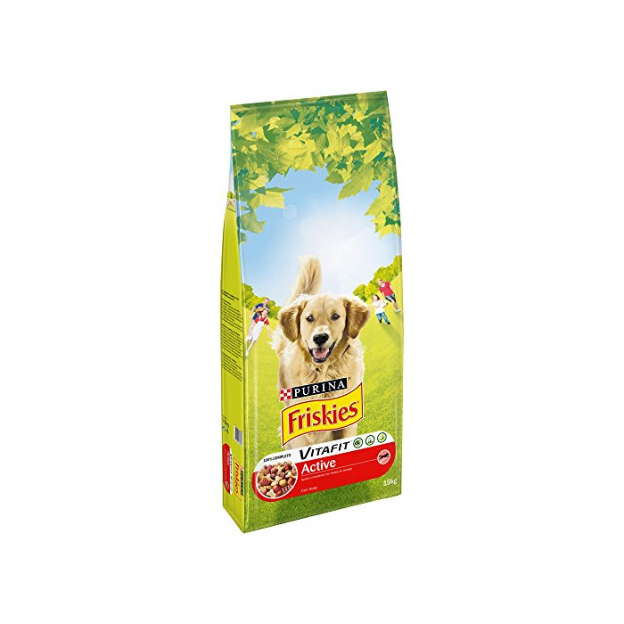 Products Purina Friskies Vitafit Active Pienso para Perro Adulto Buey 15 Kg