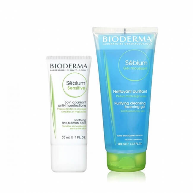Social Bioderma sebium sensitive pack 