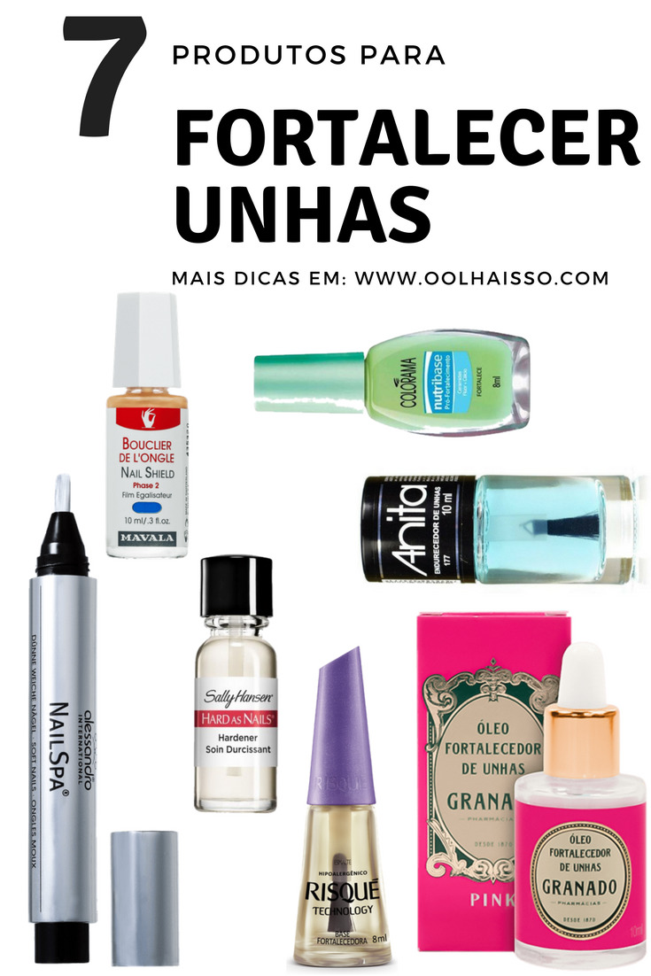 Moda Fortalecer as unhas