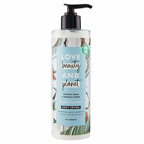 Social Love Beauty and Planet - Loción corporal agua de coco y flor