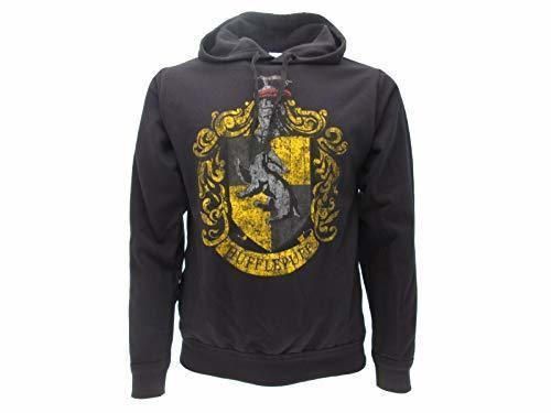Social Sudadera con Capucha Hoodie Hufflepuff de Harry Potter - 100% Original y