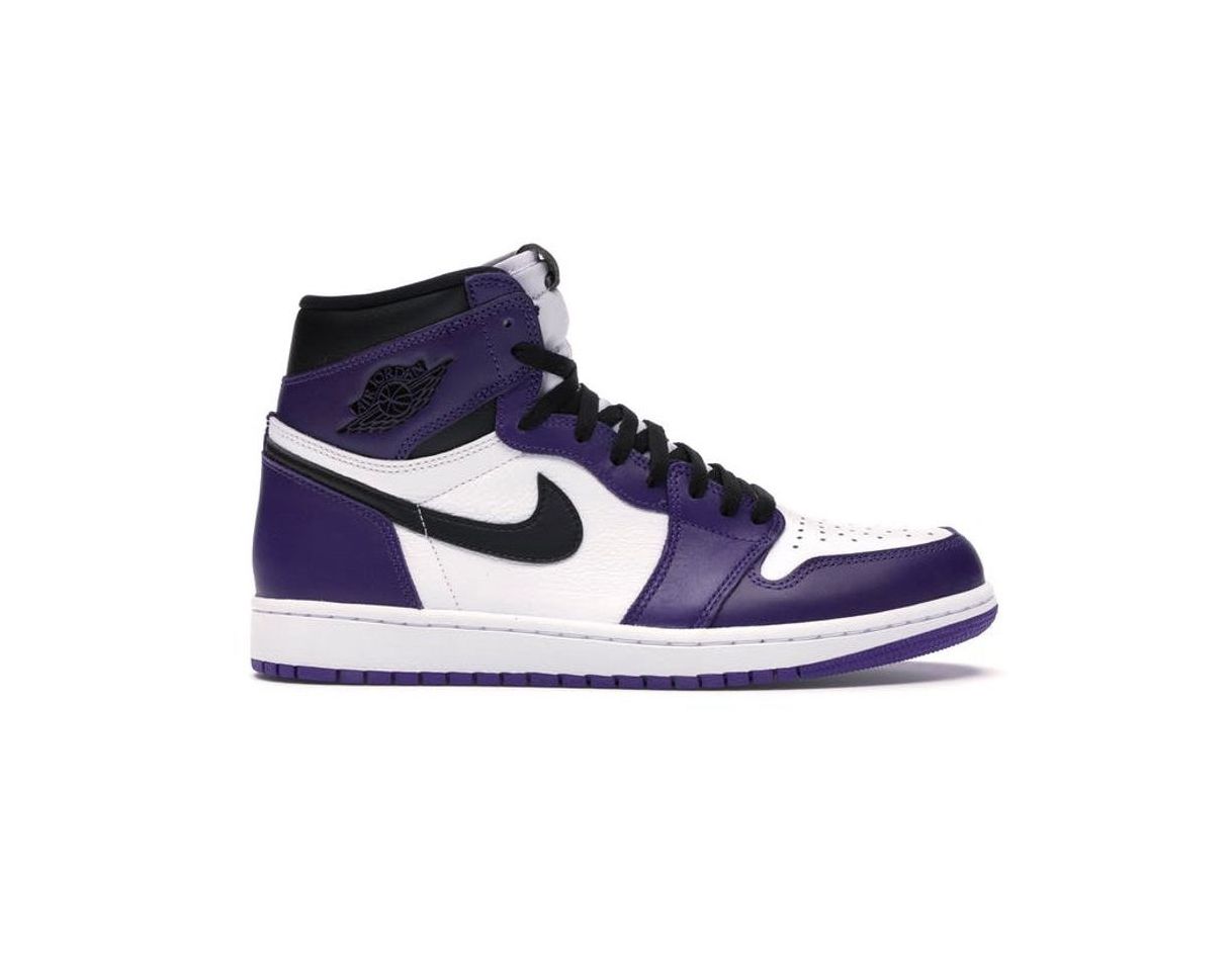 Social Jordan 1 Retro High Court Purple White 