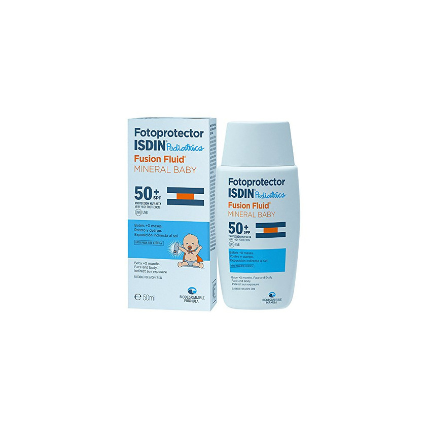 Belleza Fotoprotector ISDIN Pediatrics Mineral Baby SPF 50+