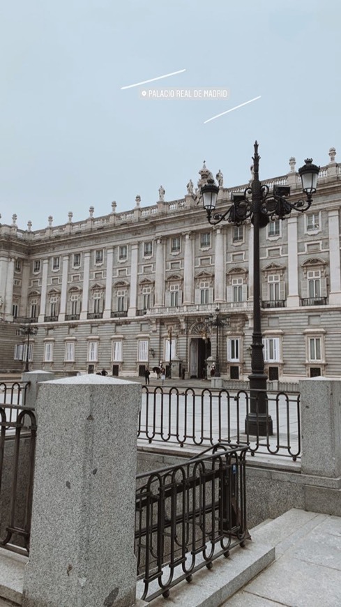 Lugar Palacio Real de Madrid