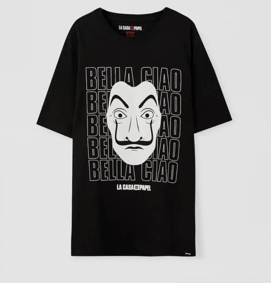 Moda T-shirt La casa de papel 