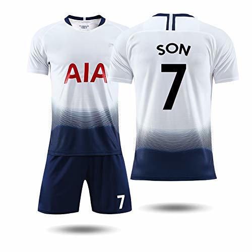GLJJQMY Camiseta de Manga Corta Camiseta del Tottenham, Camiseta 18-19, 10 Trajes