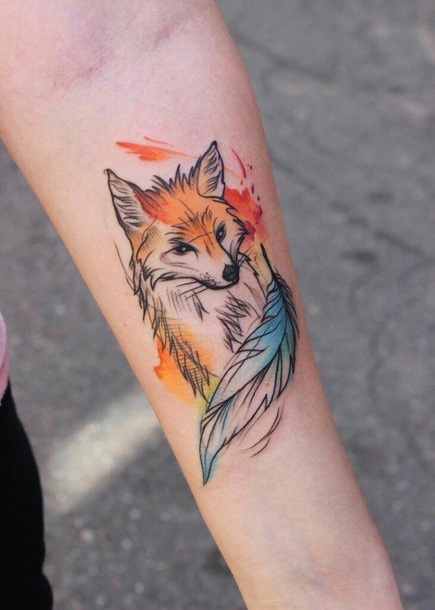 Moda Fox tattoo🦊