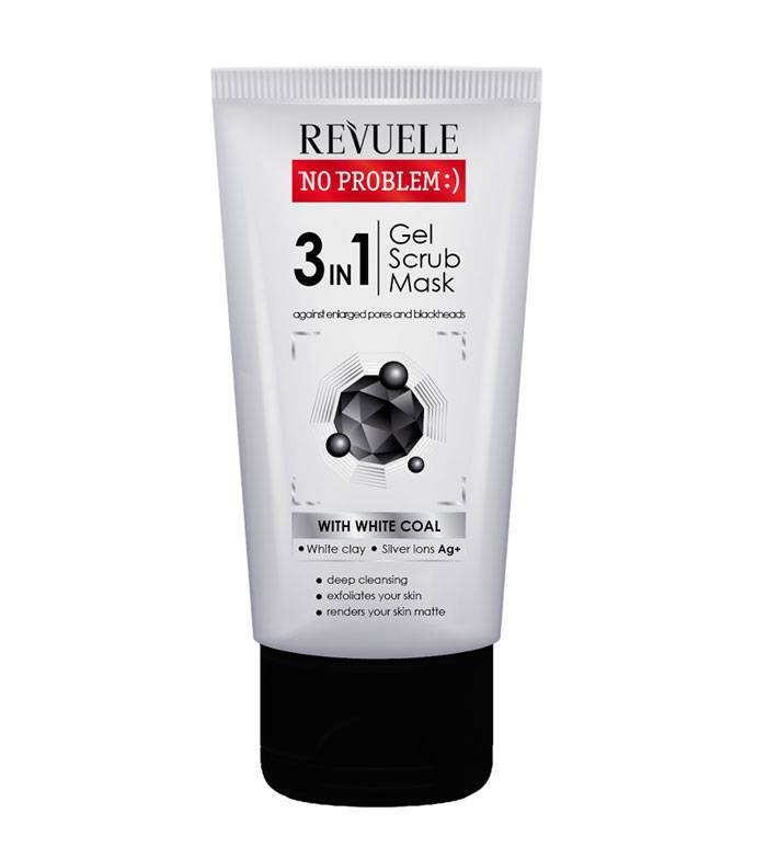 Moda Revuele - Máscara de Gel, esfoliante, 3 em 1 No problem