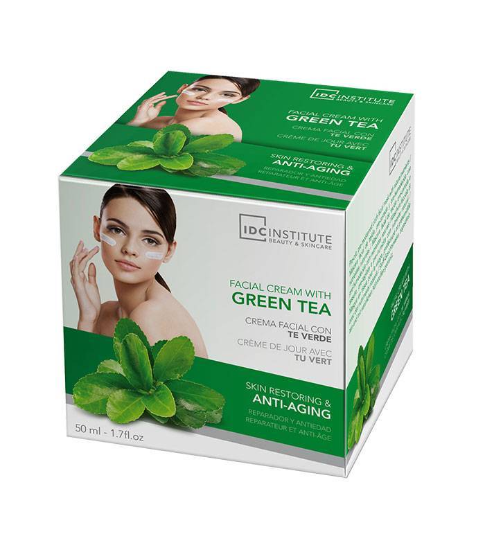 Moda IDC Institute - Creme facial - Chá verde