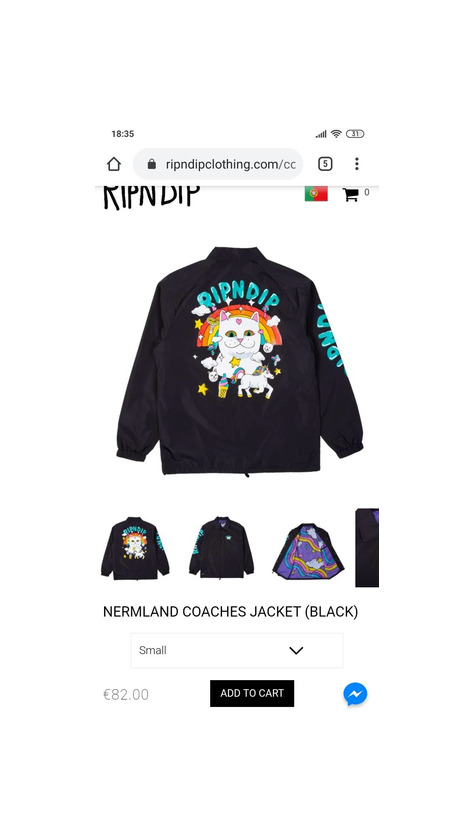 Producto Jacket RipnDip