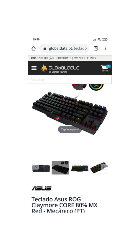 Producto Teclado