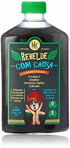 Beauty Champô purificante"rebelde com causa" com carvão ativado para cabelos oleosos e mistos"