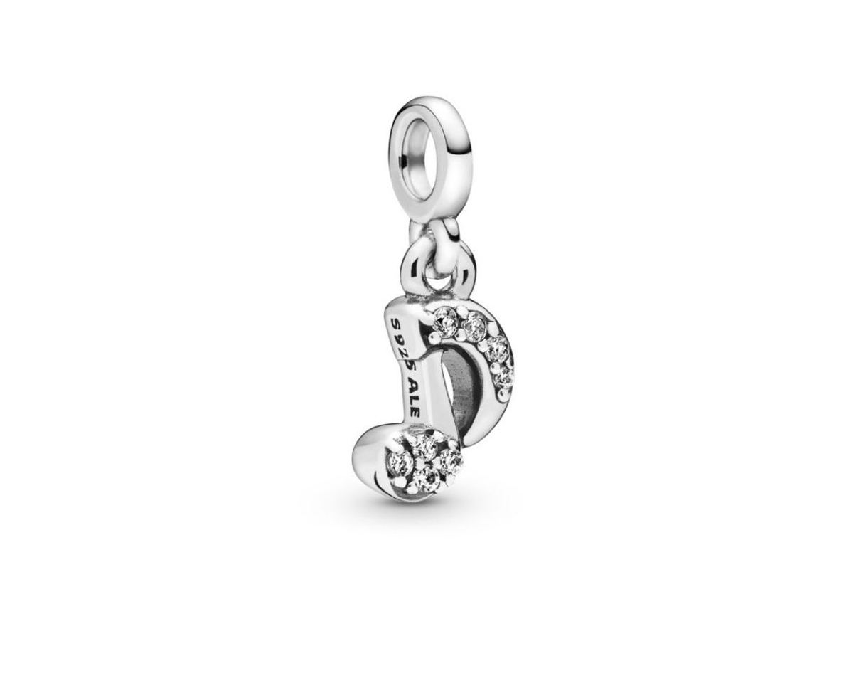 Product Charm colgante en plata de ley Mi Nota Musical