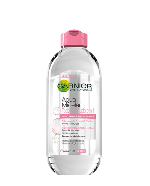 Moda Agua micelar Garnier - desmaquillante para limpieza facial | Garnier ...