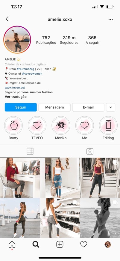 Fashion Instagram Amelie