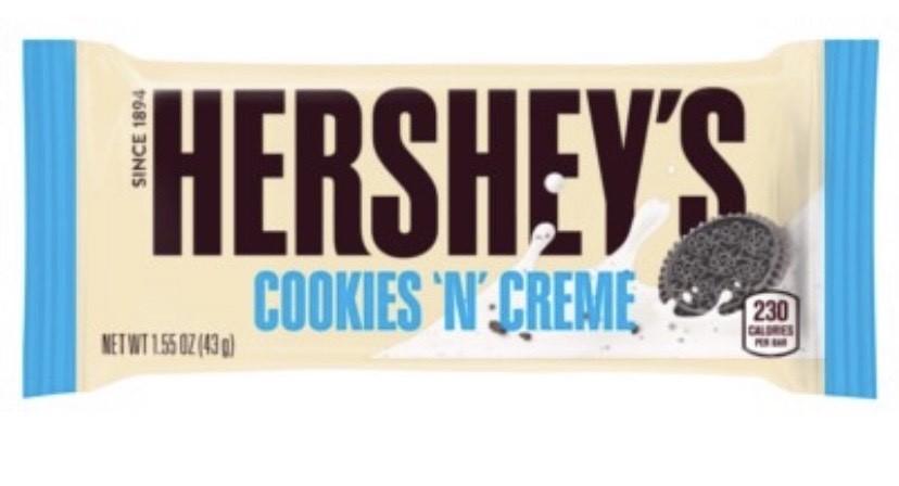 Fashion Hershey’s cookies ‘n’ creme