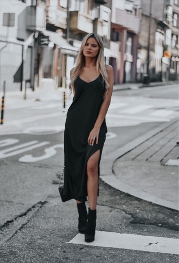 Vestido Zara preto